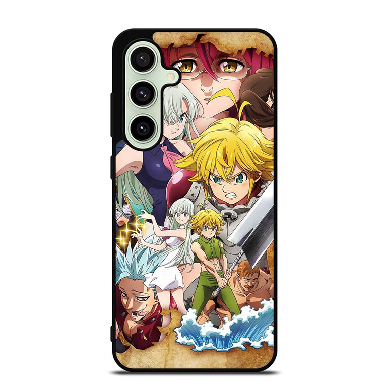 THE SEVEN DEADLY SINS MELIODAS SWORDS Samsung Galaxy S24 FE Case
