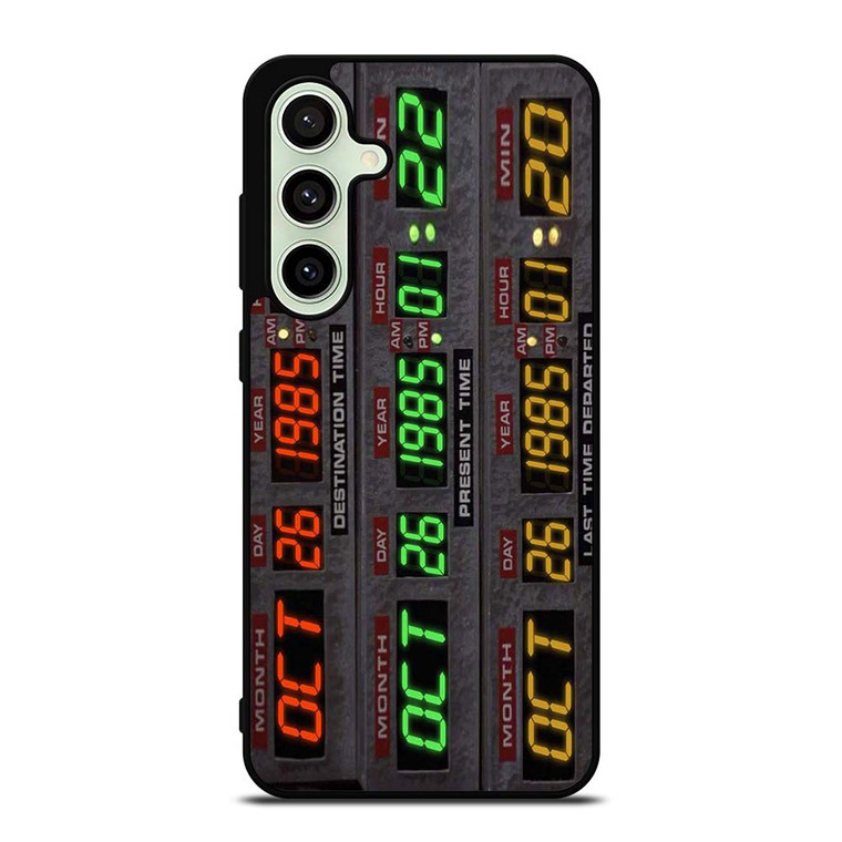 TIME CIRCUITS BACK TO THE FUTURE Samsung Galaxy S24 FE Case