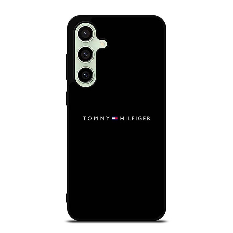 TOMMY HILFIGER BLACK WALL Samsung Galaxy S24 FE Case