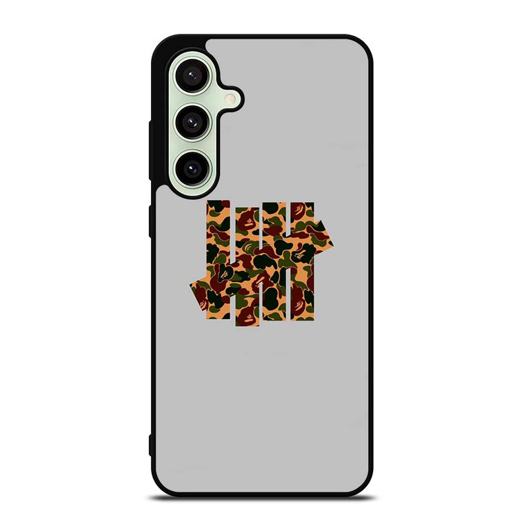 UNDEFEATED LOGO BAPE CAMO Samsung Galaxy S24 FE Case