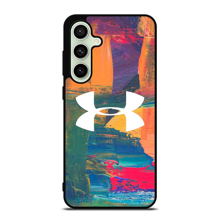 UNDER ARMOUR LOGO ABSTRACT PAINT Samsung Galaxy S24 FE Case