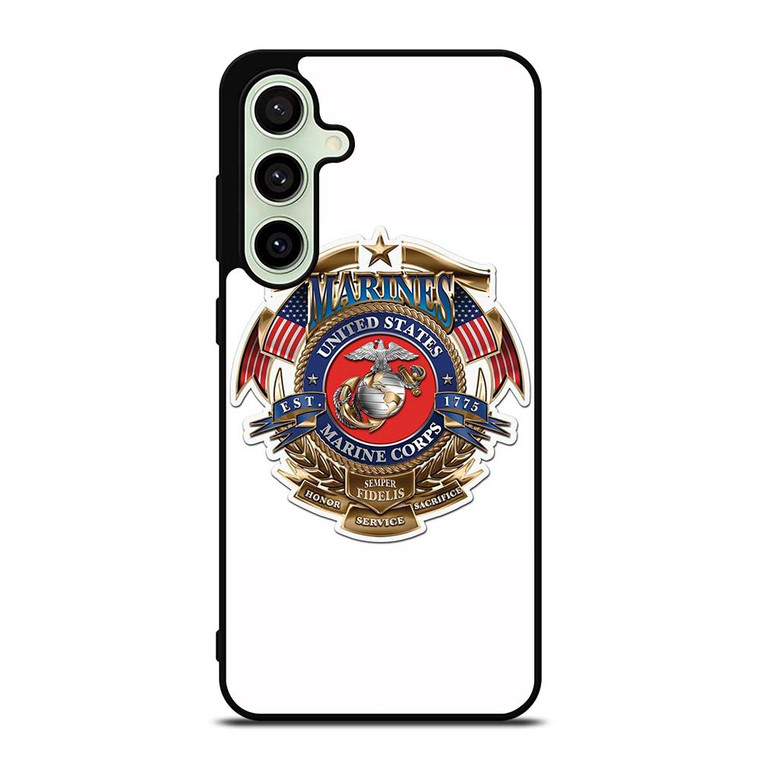 USMC US MARINE SEAL CORPS LOGO EMBLEM Samsung Galaxy S24 FE Case