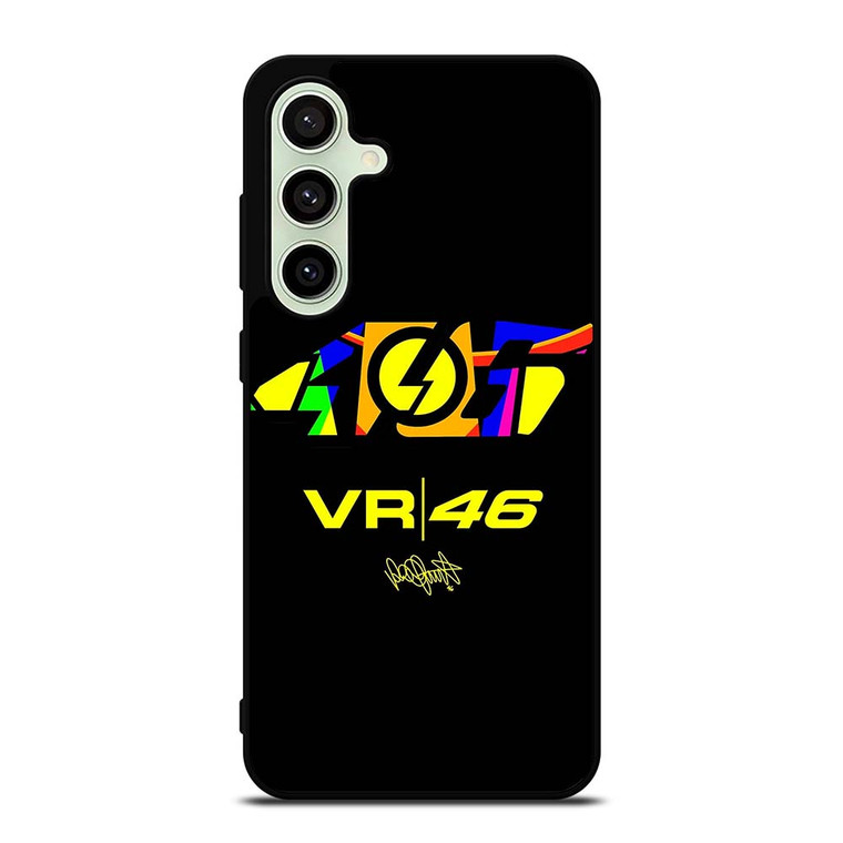 VALENTINO ROSSI 46 LOGO THE DOCTOR Samsung Galaxy S24 FE Case