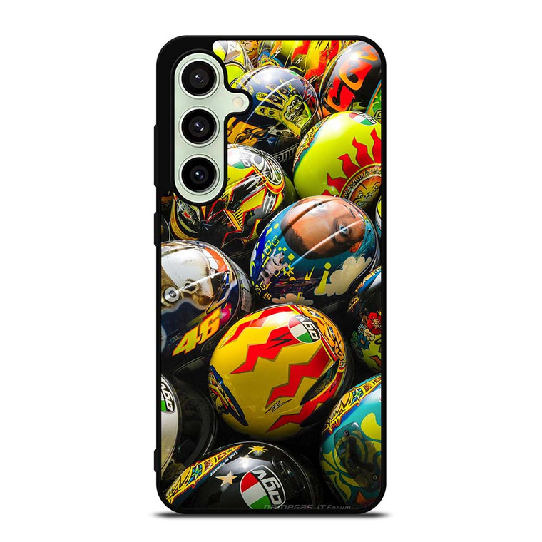 VALENTINO ROSSI AGV COLLECTION HELMETS Samsung Galaxy S24 FE Case