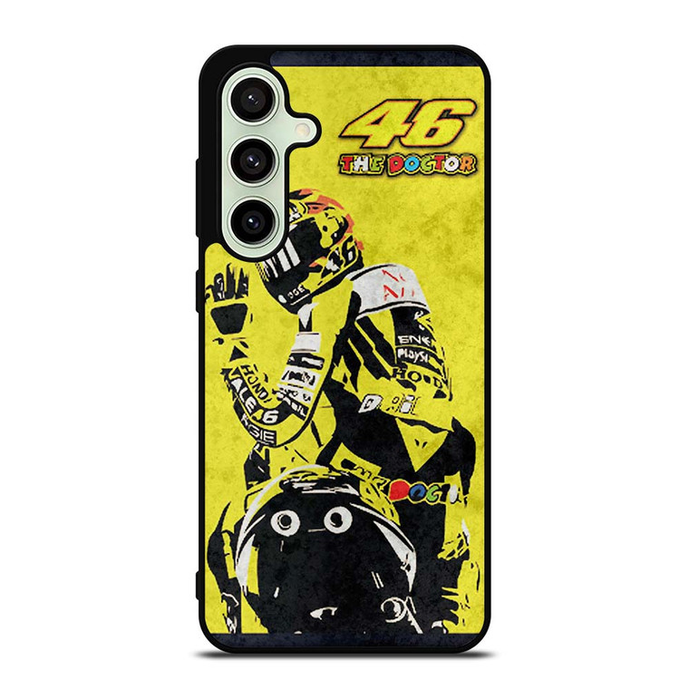 VALENTINO ROSSI THE DOCTOR 46 MOTOGP LEGEND Samsung Galaxy S24 FE Case