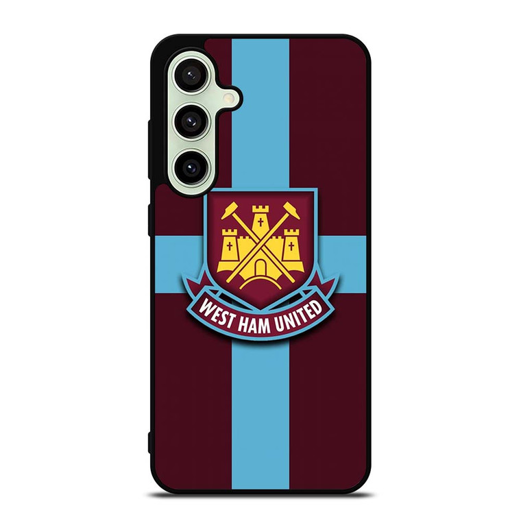 WEST HAM UNITED FC LOGO Samsung Galaxy S24 FE Case