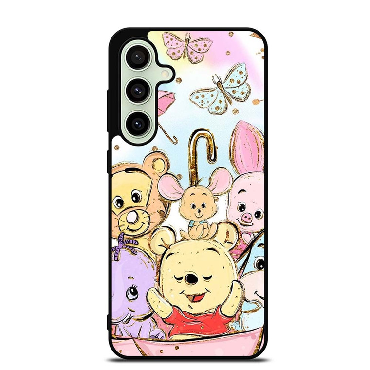 WINNIE THE POOH AND FRIENDS UMBRELA Samsung Galaxy S24 FE Case