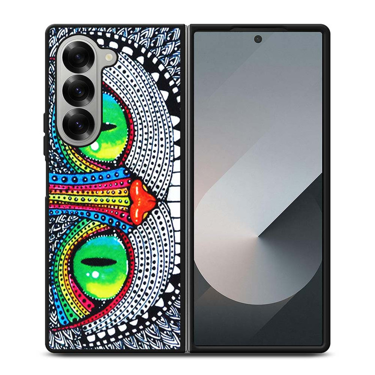 ALICE IN WONDERLAND CHESHIRE CAT Samsung Galaxy Z Fold 6 Case Cover