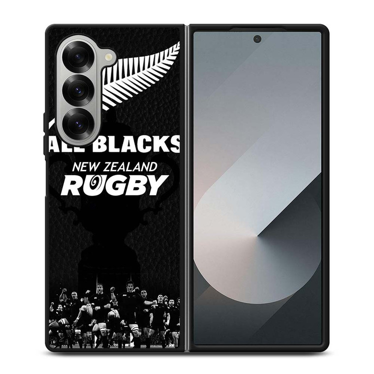 ALL BLACKS NEW ZEALAND RUGBY 2 Samsung Galaxy Z Fold 6 Case Cover