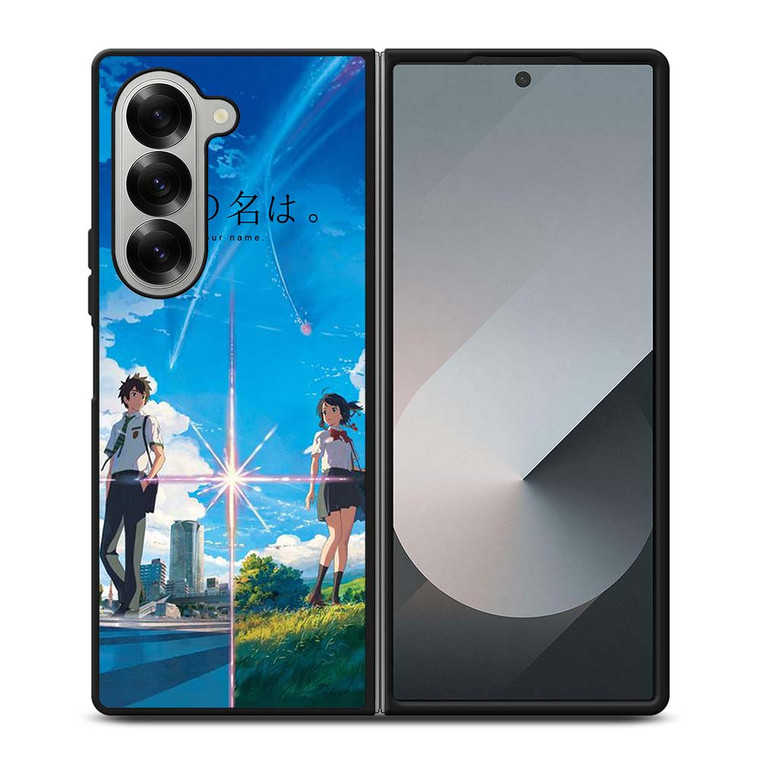 ANIME KIMI NO NAMAE WA YOUR NAME MOVIE MIRROR Samsung Galaxy Z Fold 6 Case Cover