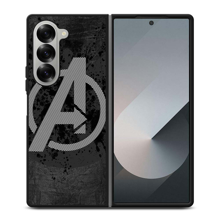 AVENGERS DARK LOGO Samsung Galaxy Z Fold 6 Case Cover