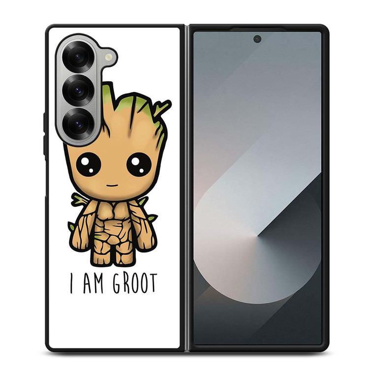 BABY I AM GROOT Samsung Galaxy Z Fold 6 Case Cover
