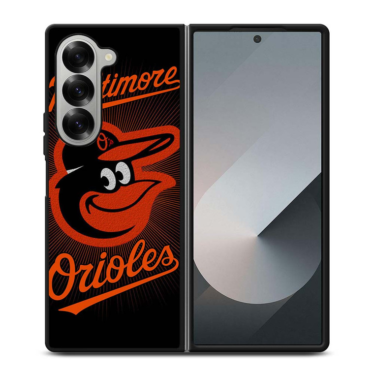 BALTIMORE ORIOLES LOGO ICON Samsung Galaxy Z Fold 6 Case Cover