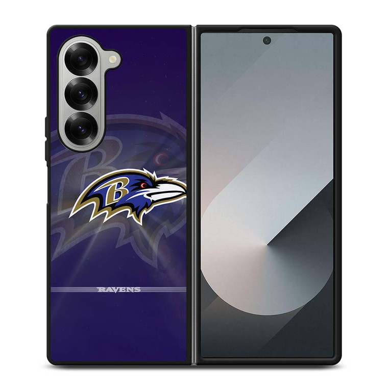 BALTIMORE RAVENS SKETSA Samsung Galaxy Z Fold 6 Case Cover