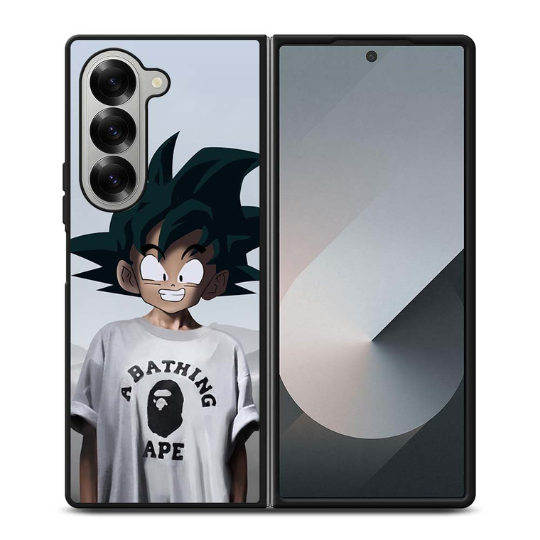 BAPE BATHING APE GOKU DRAGON BALL Samsung Galaxy Z Fold 6 Case Cover