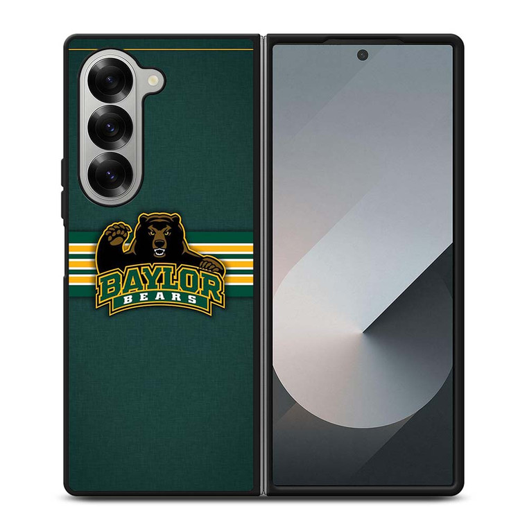 BAYLOR BEARS UNIVERSITY FOOTBALL LOGO Samsung Galaxy Z Fold 6 Case Cover