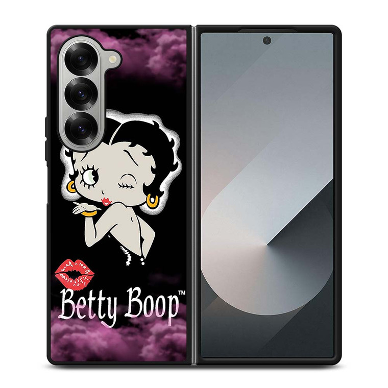 BETTY BOOP KISS CARTOON Samsung Galaxy Z Fold 6 Case Cover