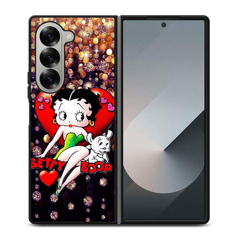 BLINK BETTY BOOP Samsung Galaxy Z Fold 6 Case Cover