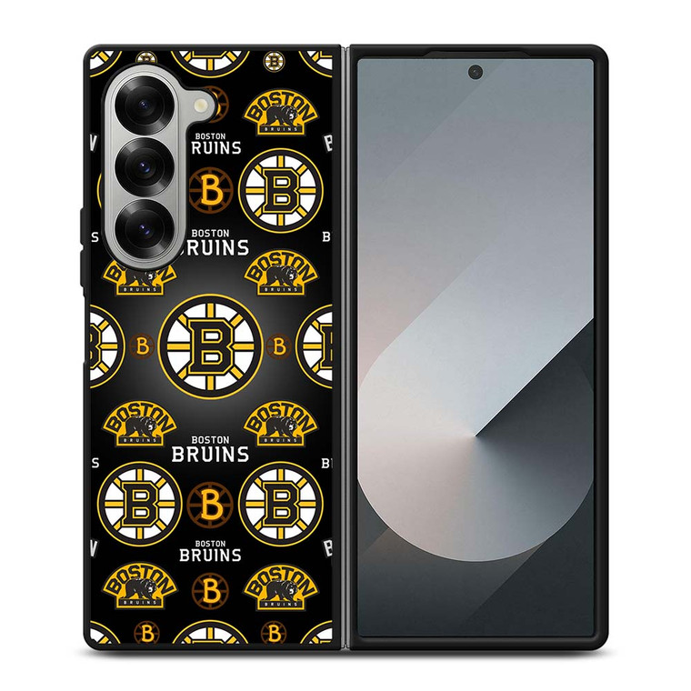 BOSTON BRUINS COLLAGE Samsung Galaxy Z Fold 6 Case Cover