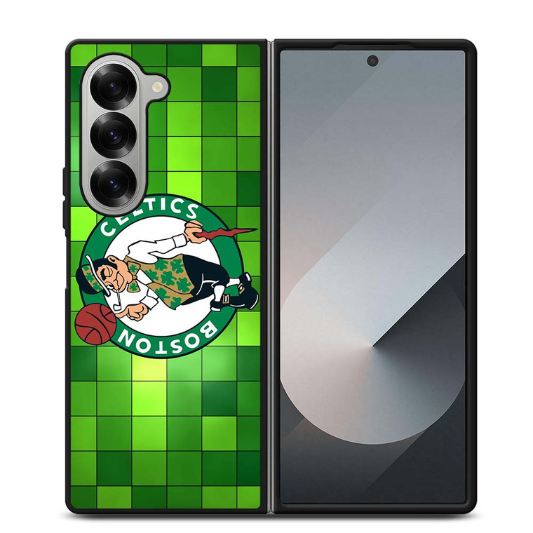 BOSTON CELTICS SQUARE Samsung Galaxy Z Fold 6 Case Cover