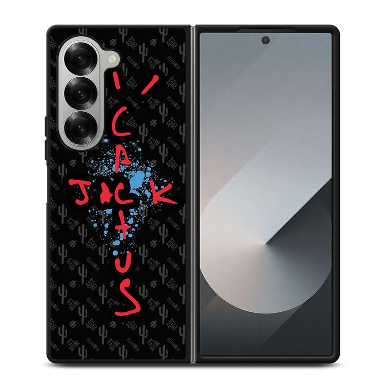 CACTUS JACK LOGO TRAVIS SCOTT Samsung Galaxy Z Fold 6 Case Cover