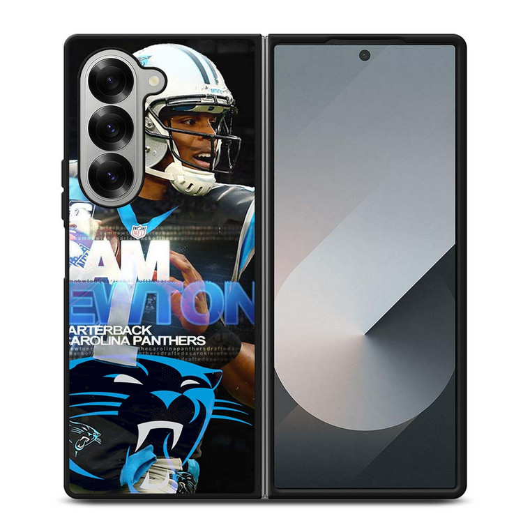 CAM NEWTON CAROLINA PANTHERS 2 Samsung Galaxy Z Fold 6 Case Cover