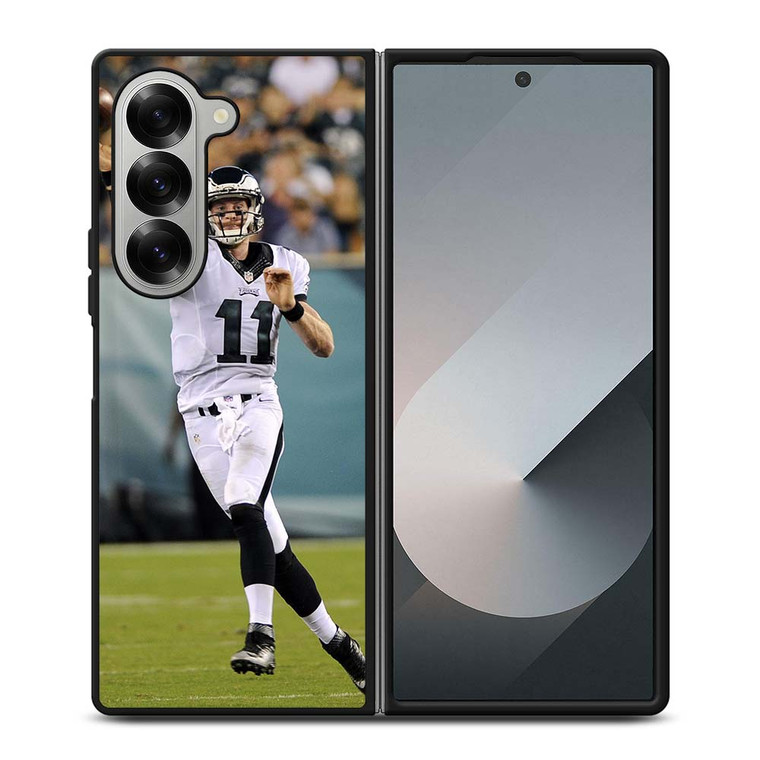 CARSON WENTZ EAGLES Samsung Galaxy Z Fold 6 Case Cover
