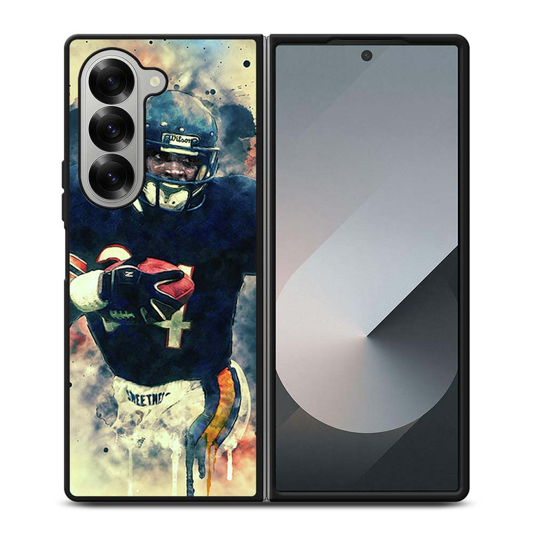 CHICAGO BEARS WALTER PAYTON Samsung Galaxy Z Fold 6 Case Cover