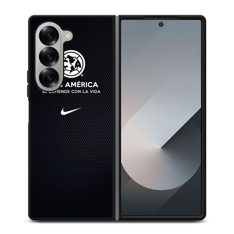CLUB AMERICA BLACK LOGO Samsung Galaxy Z Fold 6 Case Cover