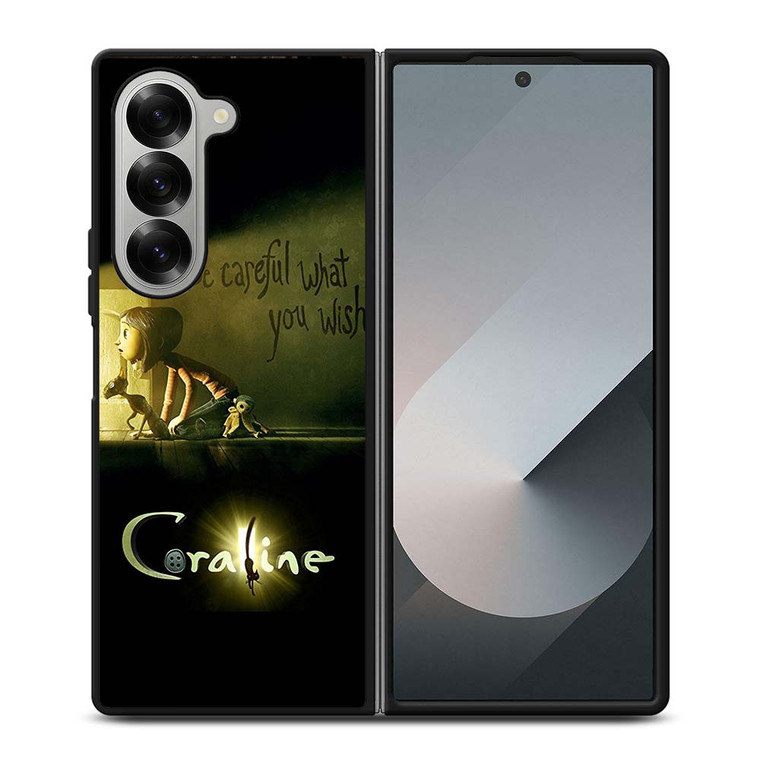 CORALINE WALLPAPER Samsung Galaxy Z Fold 6 Case Cover