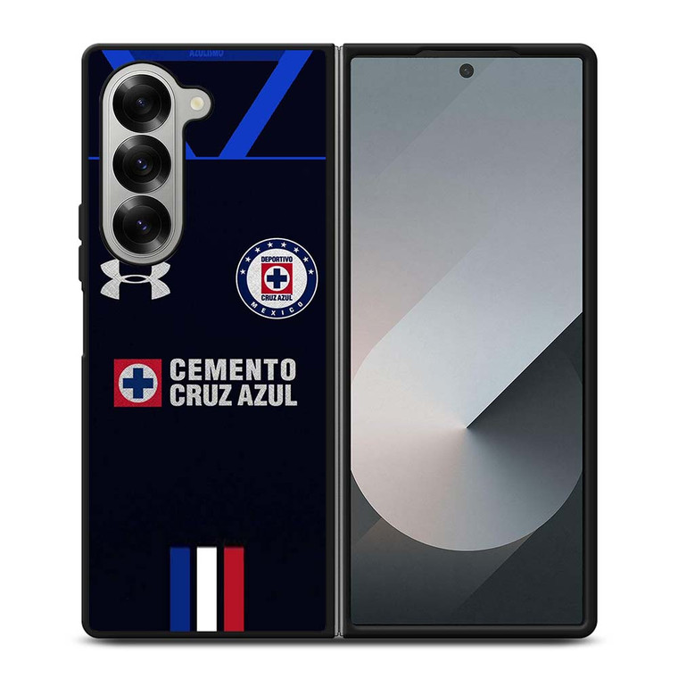 CRUZ AZUL FOOTBAL CLUB JERSEY Samsung Galaxy Z Fold 6 Case Cover