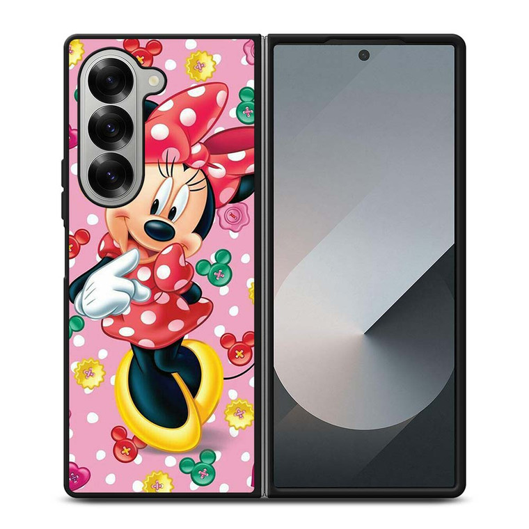CUTE MINNIE MOUSE DISNEY Samsung Galaxy Z Fold 6 Case Cover