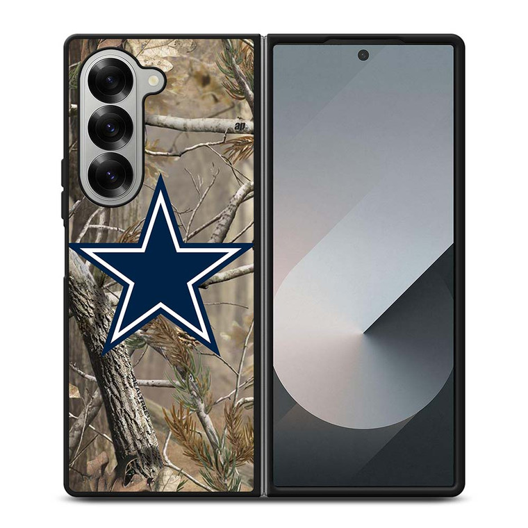 DALLAS COWBOYS CAMO Samsung Galaxy Z Fold 6 Case Cover