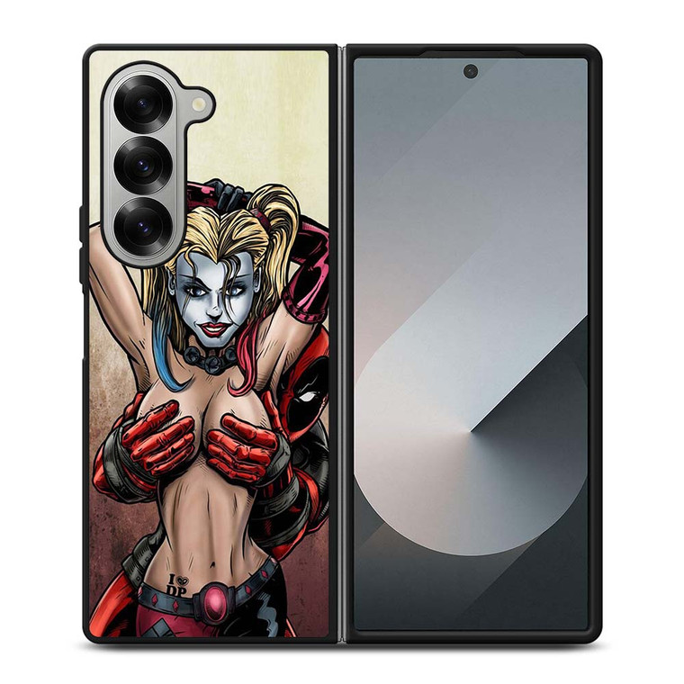 DEADPOOL & HARLEY QUINN Samsung Galaxy Z Fold 6 Case Cover