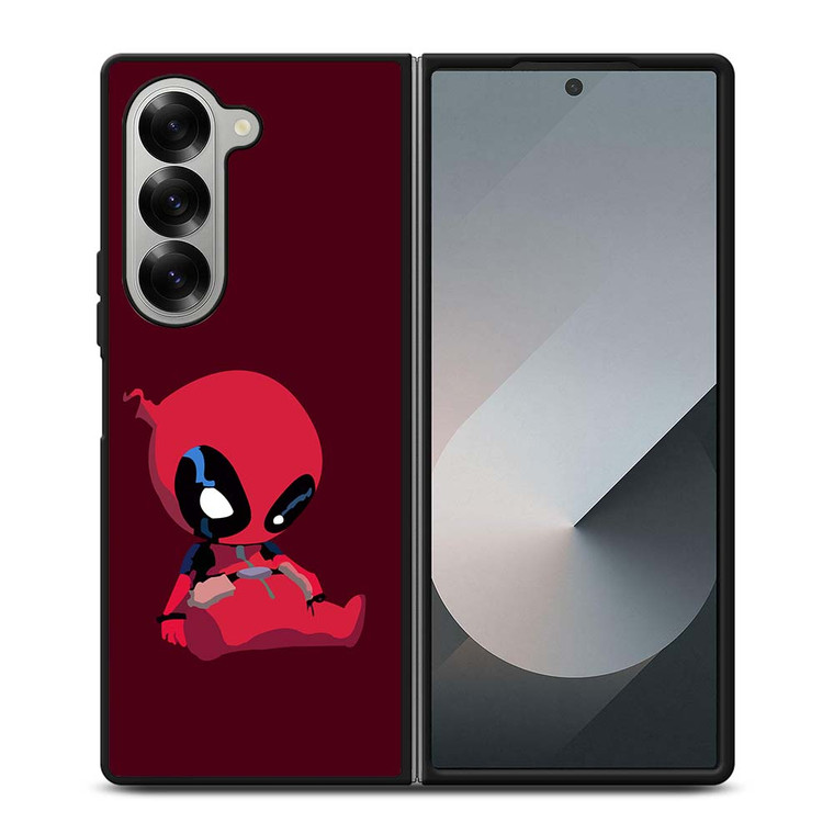 DEADPOOL CUTE KAWAII SUPERHERO Samsung Galaxy Z Fold 6 Case Cover