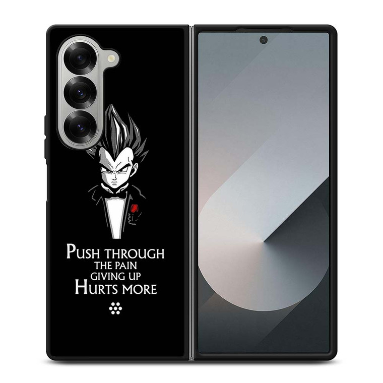 DRAGON BALL Z VEGETA QUOTE Samsung Galaxy Z Fold 6 Case Cover