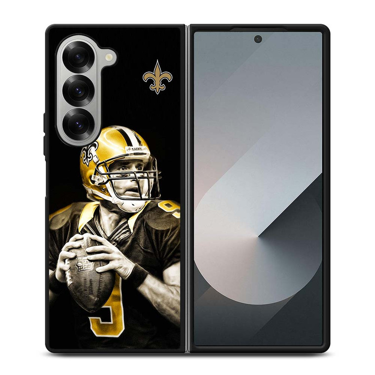 DREW BREES NEW ORLEANS SAINTS Samsung Galaxy Z Fold 6 Case Cover