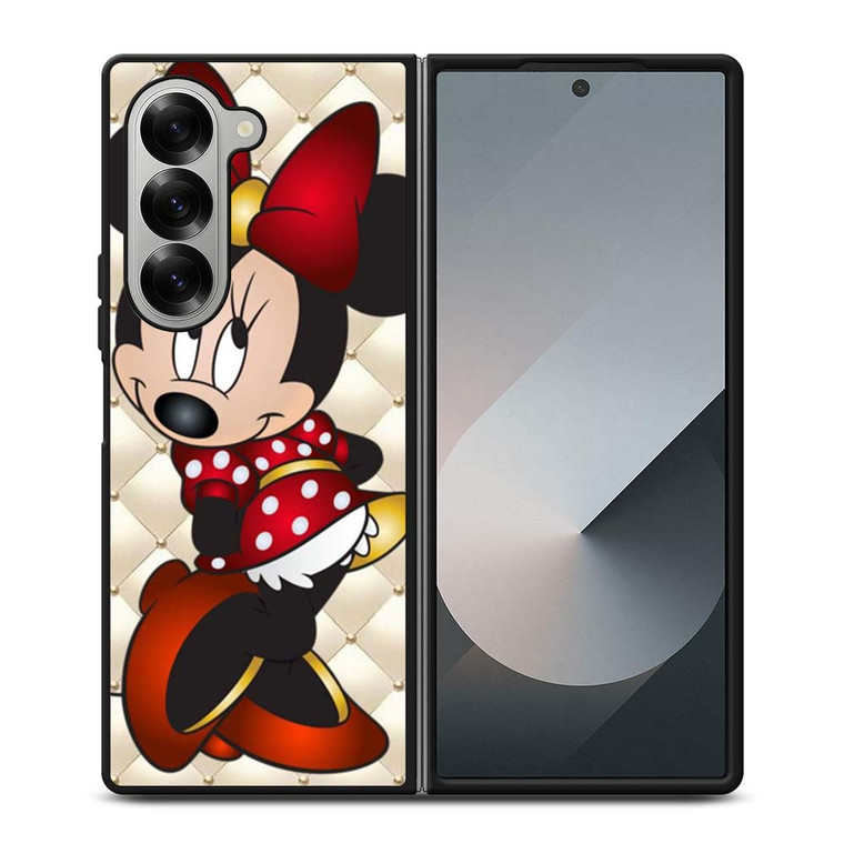 ELEGANT MINNIE MOUSE DISNEY Samsung Galaxy Z Fold 6 Case Cover