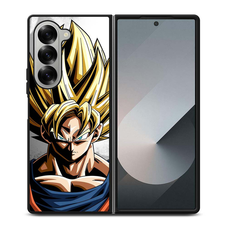 GOKU DRAGON BALL SAIYAN FAN ART  Samsung Galaxy Z Fold 6 Case Cover