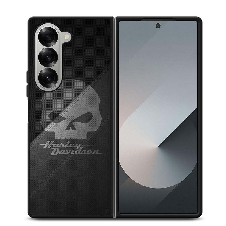 HARLEY DAVIDSON LOGO SKULL 3 Samsung Galaxy Z Fold 6 Case Cover