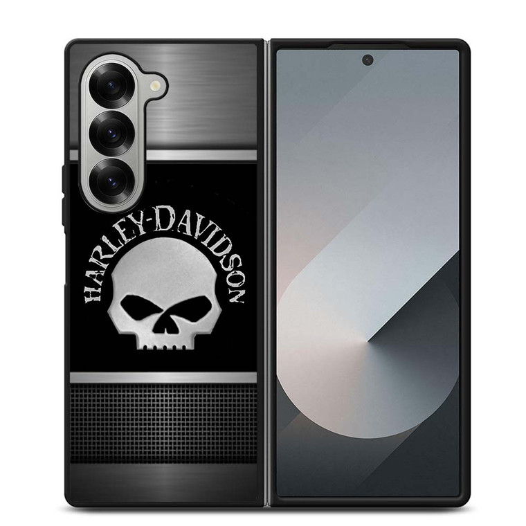 HARLEY DAVIDSON LOGO SKULL Samsung Galaxy Z Fold 6 Case Cover