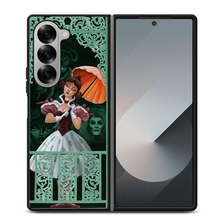 HAUNTED MANSION STRETCHING Samsung Galaxy Z Fold 6 Case Cover