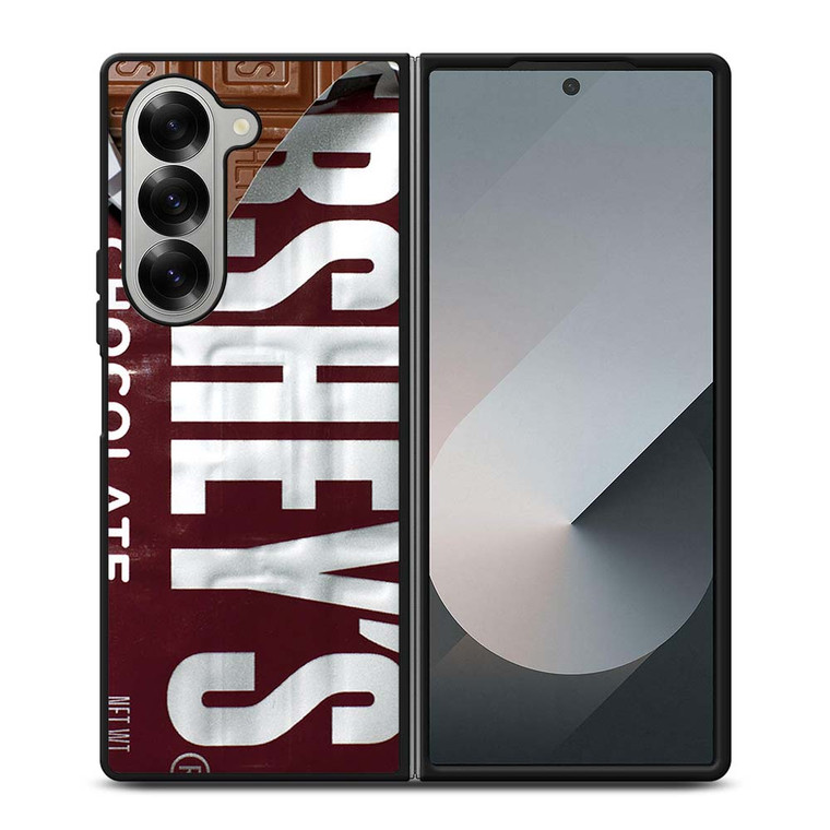 HERSHEY CHOCOLATE BAR OPEN Samsung Galaxy Z Fold 6 Case Cover