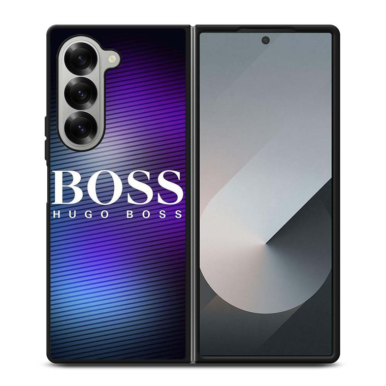 HUGO BOSS STRIPE LOGO Samsung Galaxy Z Fold 6 Case Cover