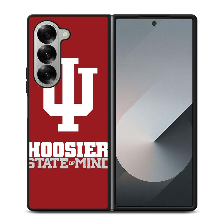 INDIANA HOOSIER STATE OF MIND Samsung Galaxy Z Fold 6 Case Cover