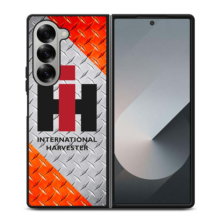 INTERNATIONAL HARVESTER IH FARMALL ORANGE EMBLEM Samsung Galaxy Z Fold 6 Case Cover
