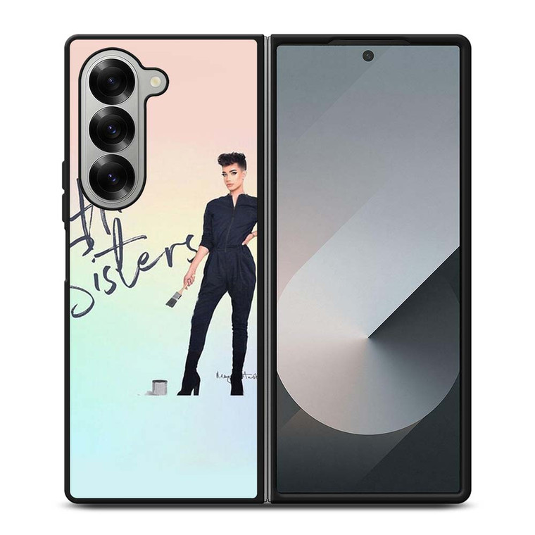 JAMES CHARLES HI SISTERS Samsung Galaxy Z Fold 6 Case Cover