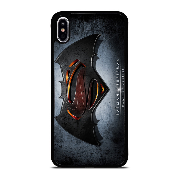 BATMAN VS SUPERMAN LOGO iPhone XS Max Case