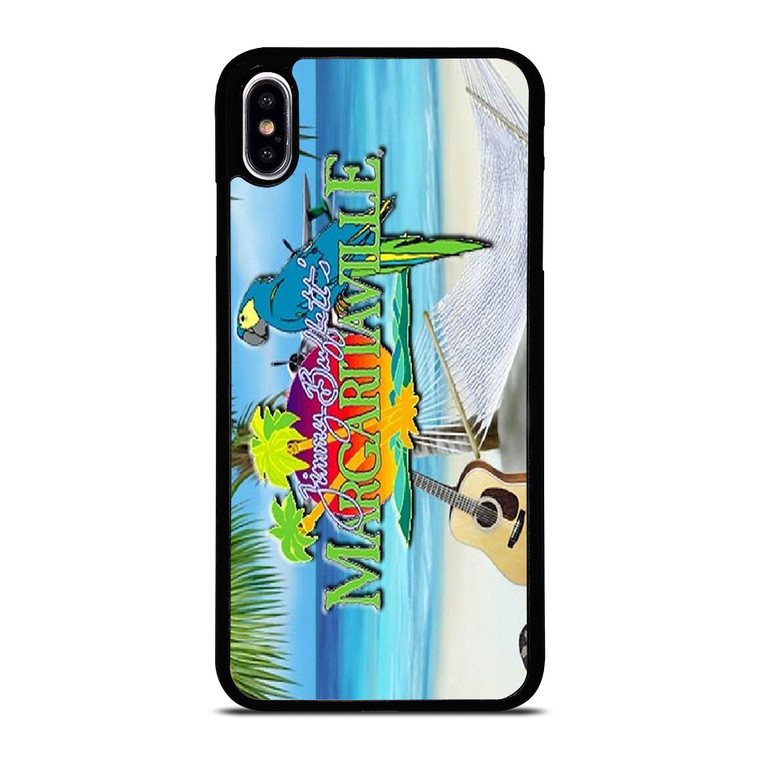 BEACH JIMMY BUFFET MARGARITAVILLE 3 iPhone XS Max Case
