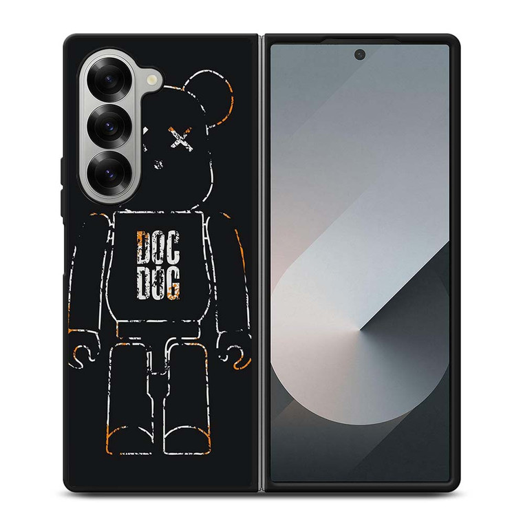 KAWS BEAR DOC DOG Samsung Galaxy Z Fold 6 Case Cover